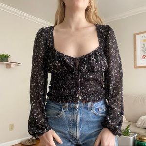 Printed Lolita Top